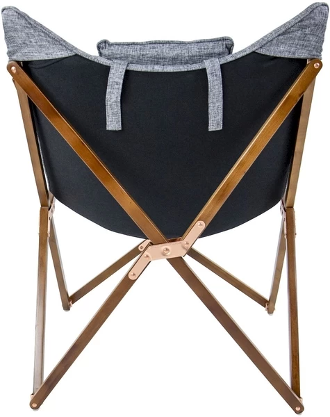Bo-Camp Urban Outdoor Bloomsbury Vlinderstoel - Grijs - M 14 Bo-Camp Urban Outdoor Bloomsbury Vlinderstoel - Grijs - M - Afbeelding 12