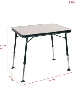 Crespo Campingtafel - AP-245 - 80 X 61 Cm -Winkel Voor Kampeerartikelen Voor Buiten 1151330 12 1 1