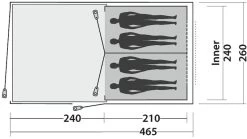 Easy Camp Galaxy 400 Steel Blue Tunneltent - 4 Personen -Winkel Voor Kampeerartikelen Voor Buiten 1179 1900 e5f08167 cd39 48bb 9924 b67496b9e714 1280x960