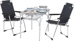 Bo-Camp Premium 90 X 60 Koffermodel Campingtafel - Grijs -Winkel Voor Kampeerartikelen Voor Buiten 1404402 14 resultaat