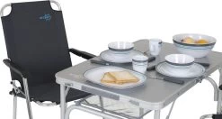 Bo-Camp Premium 90 X 60 Koffermodel Campingtafel - Grijs -Winkel Voor Kampeerartikelen Voor Buiten 1404402 15 resultaat