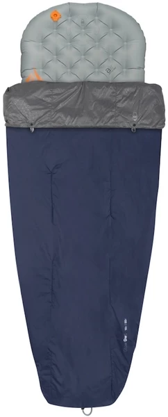 Sea To Summit Glow Quilt Regular Slaapzak - Donkergrijs 6 Sea To Summit Glow Quilt Regular Slaapzak - Donkergrijs - Afbeelding 4