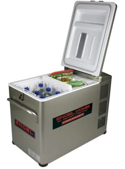 Engel MD45F-CD-P Dual-zone Compressor Koelbox - 40 Liter 9 Engel MD45F-CD-P Dual-zone Compressor Koelbox - 40 Liter -Winkel Voor Kampeerartikelen Voor Buiten 1900 1377 md45fcdp deckel offen freezer klein