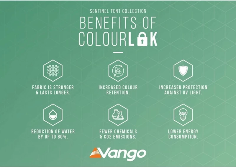 Vango Lismore 600XL Tunneltent - 5 Persoons - Groen 8 Vango Lismore 600XL Tunneltent - 5 Persoons - Groen - Afbeelding 6