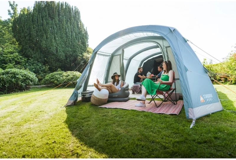 Vango Lismore Air 600XL Opblaasbare Tunneltent - 5 Persoons - Groen 12 Vango Lismore Air 600XL Opblaasbare Tunneltent - 5 Persoons - Groen - Afbeelding 10