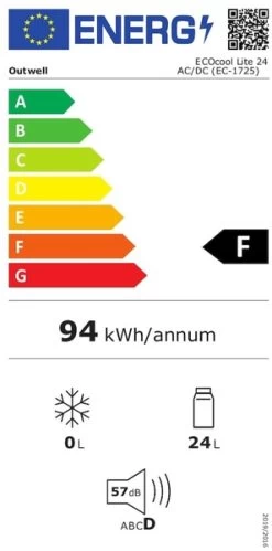 Outwell Ecocool Lite Elektrische Koelbox - 24 Liter - Donkerblauw -Winkel Voor Kampeerartikelen Voor Buiten 1900 950 ecocool blauw 5