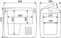 Dometic CoolFreeze CDF 18 Autokoelbox - 18L 13 Dometic CoolFreeze CDF 18 Autokoelbox - 18L -Winkel Voor Kampeerartikelen Voor Buiten 737 1200 900 900 dometic coolfreeze cdf 18 7