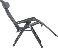 Crespo Air-Deluxe AP-232 Relaxstoel - Grijs -Winkel Voor Kampeerartikelen Voor Buiten 795 1200 1104936 05