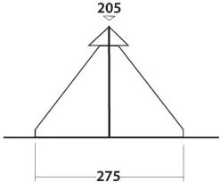 Easy Camp Bolide 400 Tipitent - 4 Personen 15 Easy Camp Bolide 400 Tipitent - 4 Personen -Winkel Voor Kampeerartikelen Voor Buiten 900 1090 plattegrond bolide 3