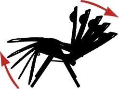 Crespo Air-Deluxe AP-232 Relaxstoel - Grijs -Winkel Voor Kampeerartikelen Voor Buiten 900 1119 1104936 19