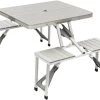 Bo-Camp 136 X 85 Inklapbare Picknicktafel - Aluminium