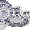Bo-Camp Old Dutch Melamine Serviesset - 16-delig -Winkel Voor Kampeerartikelen Voor Buiten 900 1274 6181360