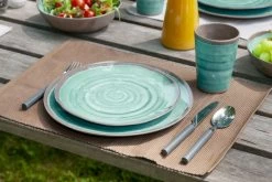 Bo-Camp Halo Melamine Serviesset - 12-delig - Aqua -Winkel Voor Kampeerartikelen Voor Buiten 900 1350 6181392 06