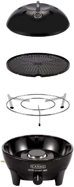 CADAC Citi Chef 40 Gasbarbecue - Zwart