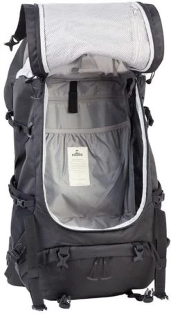 Nomad Topaz Backpack - 50 Liter - Zwart -Winkel Voor Kampeerartikelen Voor Buiten 900 491 bbtop5f6d b50 116 13