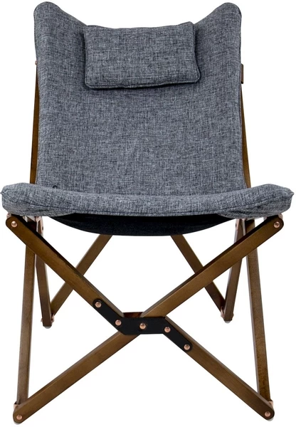 Bo-Camp Urban Outdoor Bloomsbury Relaxstoel - Grijs - S 4 Bo-Camp Urban Outdoor Bloomsbury Relaxstoel - Grijs - S - Afbeelding 2