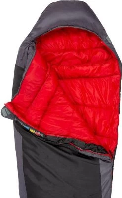 Highlander Serenity 350 Mummy Slaapzak - Charcoal -Winkel Voor Kampeerartikelen Voor Buiten 900 900 sb186 ch topopen