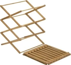 Bo-Camp Urban Outdoor Fitzroy Legkast - Bamboe 8 Bo-Camp Urban Outdoor Fitzroy Legkast - Bamboe -Winkel Voor Kampeerartikelen Voor Buiten 900 936 1609300 03