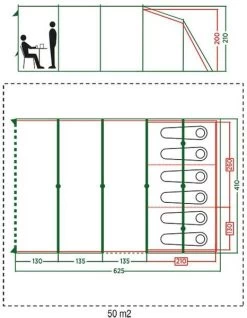 Coleman Vail Long Tunneltent - 6 Persoons -Winkel Voor Kampeerartikelen Voor Buiten 972 1900 coleman vail long tunneltent 6 persoons 2