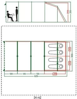 Coleman Vail Tunneltent - 4 Persoons 11 Coleman Vail Tunneltent - 4 Persoons -Winkel Voor Kampeerartikelen Voor Buiten 972 1900 coleman vail tunneltent 4 persoons 2