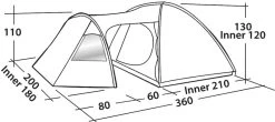 Easy Camp Eclipse 300 Tunneltent - 3 Persoons - Groen -Winkel Voor Kampeerartikelen Voor Buiten 981 1900 4cb3ef6c cdb0 4961 81b9 533262e89ee6 1280x960