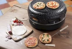 Bestron Pizza Gourmetset - 6 Personen 20 Bestron Pizza Gourmetset - 6 Personen -Winkel Voor Kampeerartikelen Voor Buiten bestron pizzaoven 6 personen 8