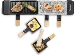 Bestron Raclette/Steengrill - 4 Personen 18 Bestron Raclette/Steengrill - 4 Personen -Winkel Voor Kampeerartikelen Voor Buiten bestron raclettesteengrill 4 personen 5