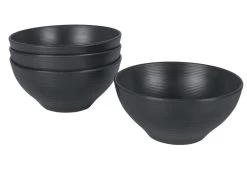 Bo-Camp Orville Melamine Serviesset - 16-delig - Antraciet -Winkel Voor Kampeerartikelen Voor Buiten bo camp orville antr 2