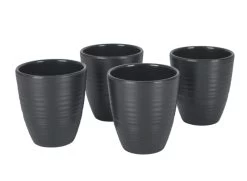 Bo-Camp Orville Melamine Serviesset - 16-delig - Antraciet -Winkel Voor Kampeerartikelen Voor Buiten bo camp orville antr 4