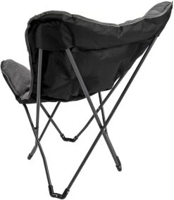 Bo-Camp Urban Outdoor Grainger Vlinderstoel - Antraciet -Winkel Voor Kampeerartikelen Voor Buiten bo camp grainger vlinderstoel grijs 14