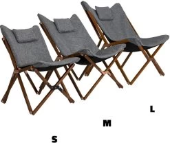 Bo-Camp Urban Outdoor Wembley Relaxstoel - Grijs - L 23 Bo-Camp Urban Outdoor Wembley Relaxstoel - Grijs - L -Winkel Voor Kampeerartikelen Voor Buiten bo camp urban outdoor wembley vlinderstoel grijs l 14