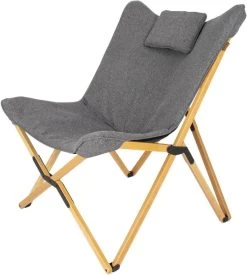 Bo-Camp Urban Outdoor Wembley Relaxstoel - Grijs - L 15 Bo-Camp Urban Outdoor Wembley Relaxstoel - Grijs - L -Winkel Voor Kampeerartikelen Voor Buiten bo camp urban outdoor wembley vlinderstoel grijs l 18