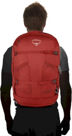 Osprey Farpoint Backpack - 40 Liter- Zwart -Winkel Voor Kampeerartikelen Voor Buiten osprey farpoint 40 zwart 4