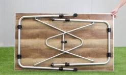 Dometic Zero Light Oak Large Campingtafel - 120 X 70 Cm -Winkel Voor Kampeerartikelen Voor Buiten zerolightoaklarge